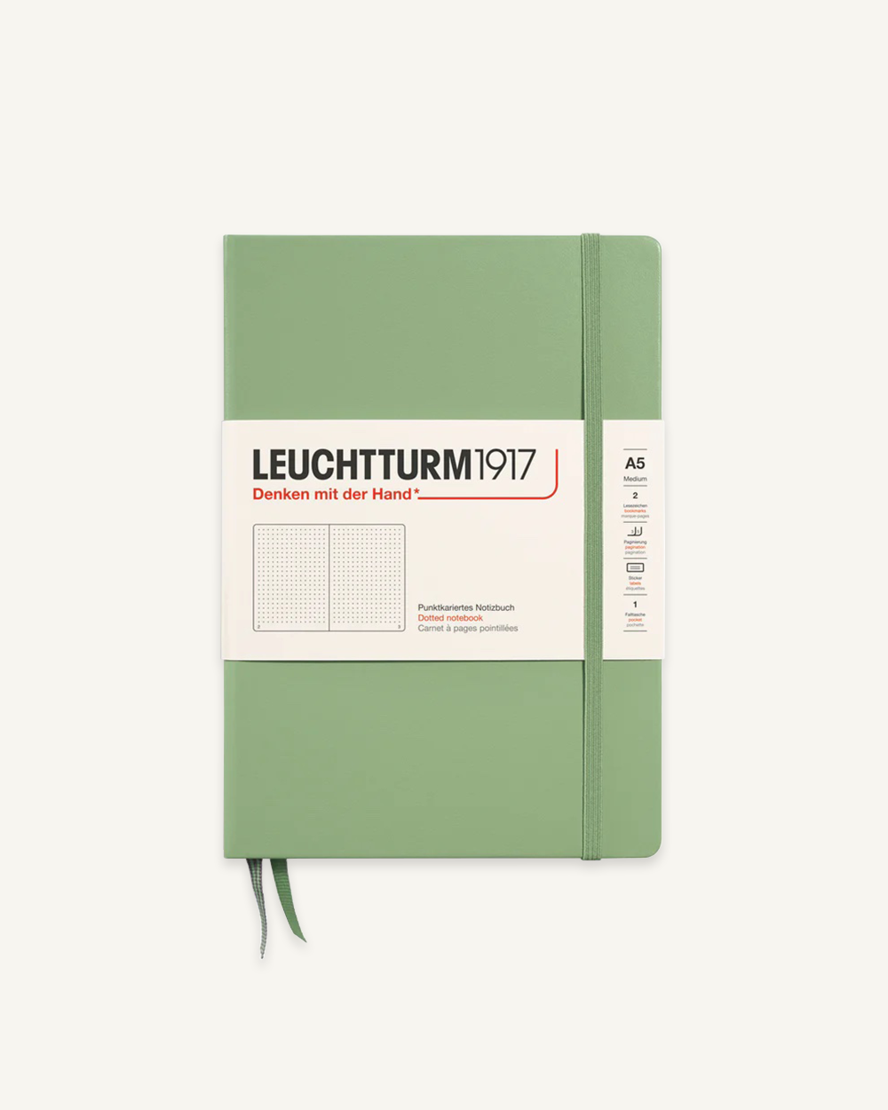 Medium A5 Hardcover Notebook