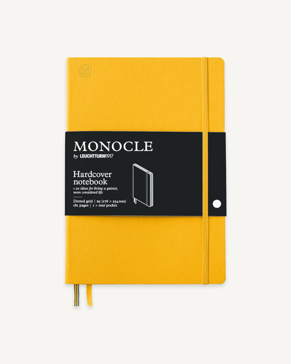 B5 Dotted Linen Hardcover Notebook