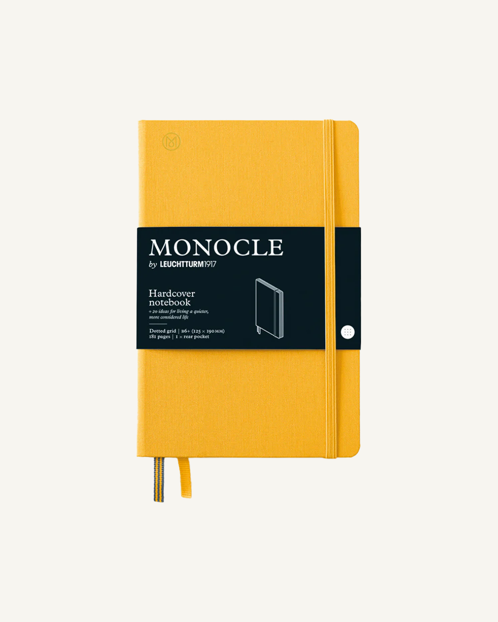 B6+ Dotted Linen Hardcover Notebook