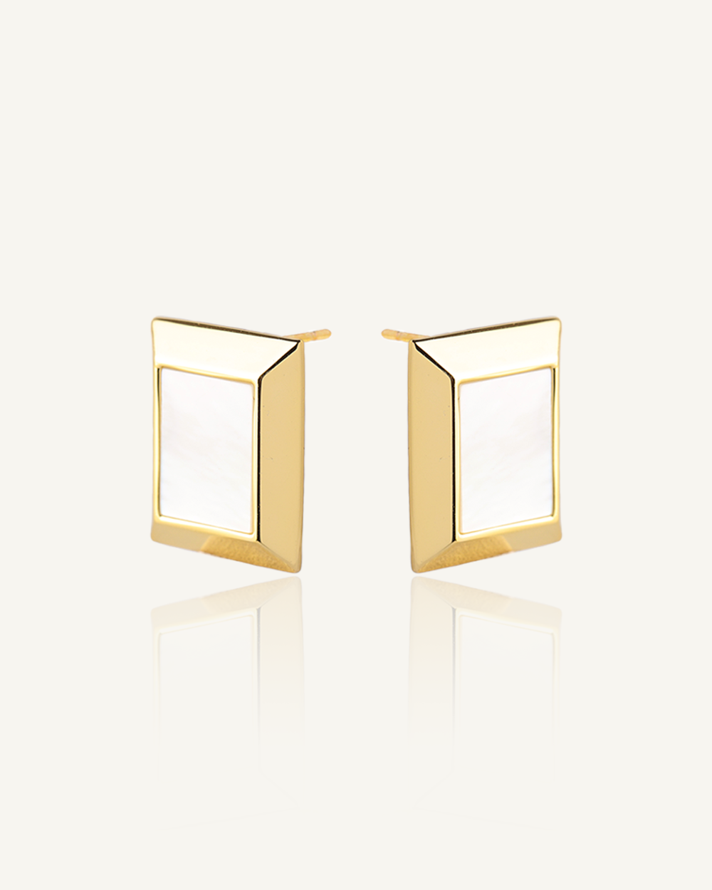 Blanca Gold Studs