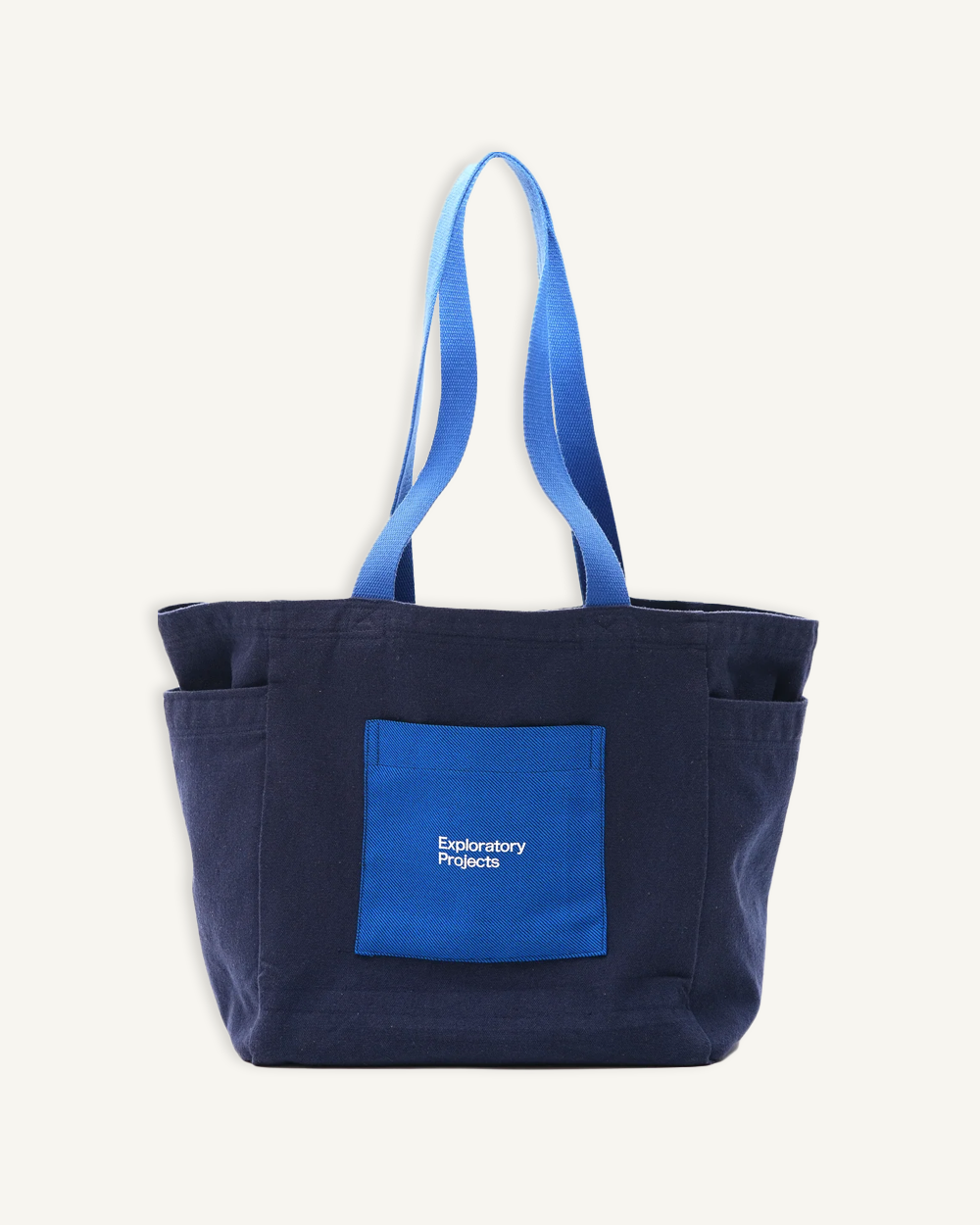 Exploratory Projects Tote in Blue