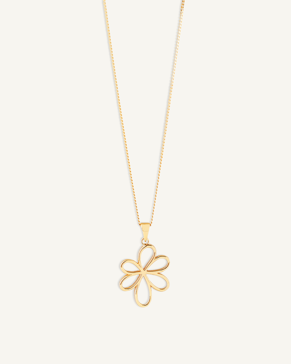Fleur Gold Necklace