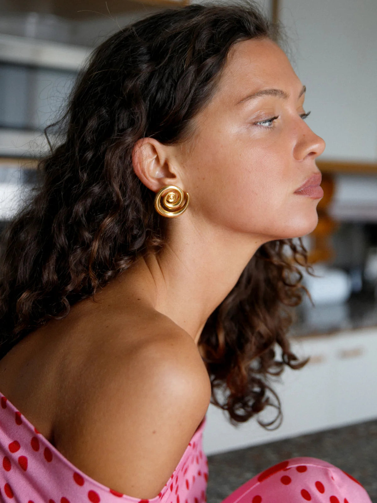 Ondina Gold Earrings