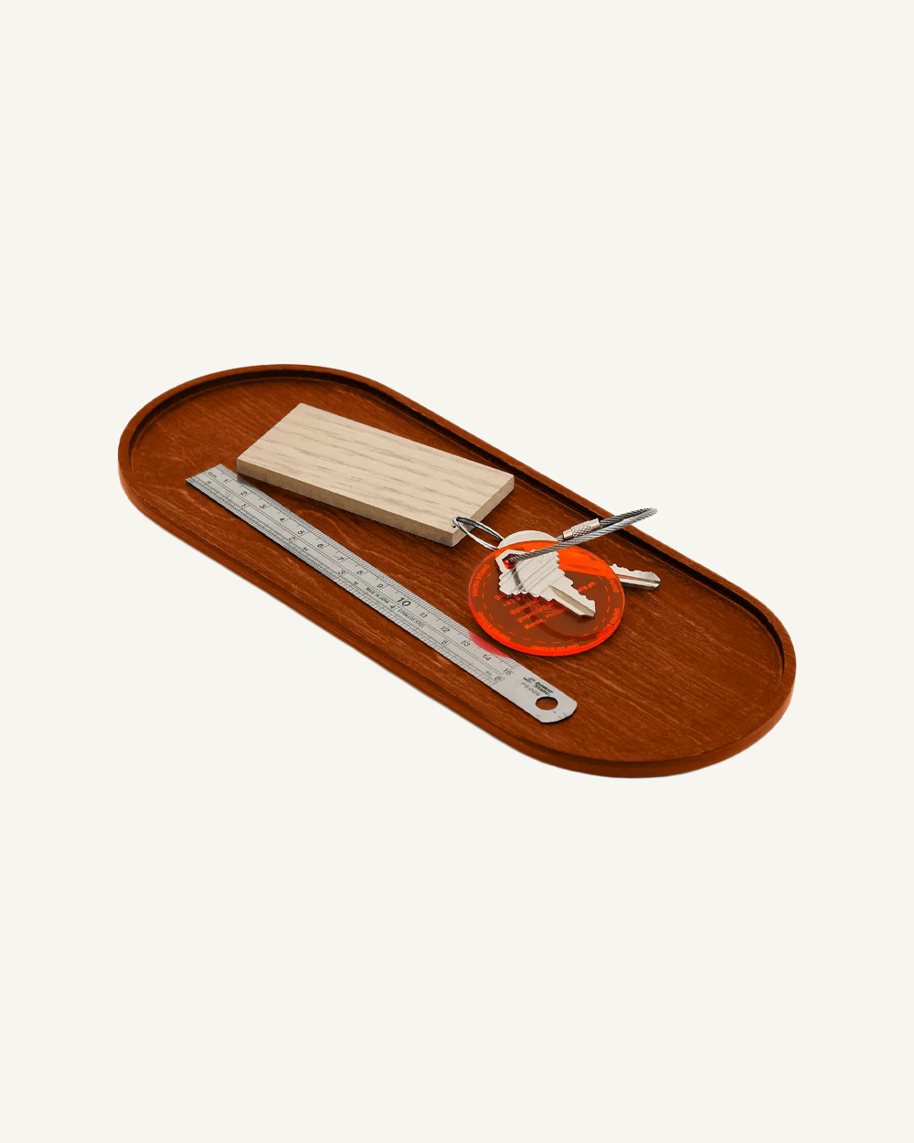 Ovular Tray in Maple