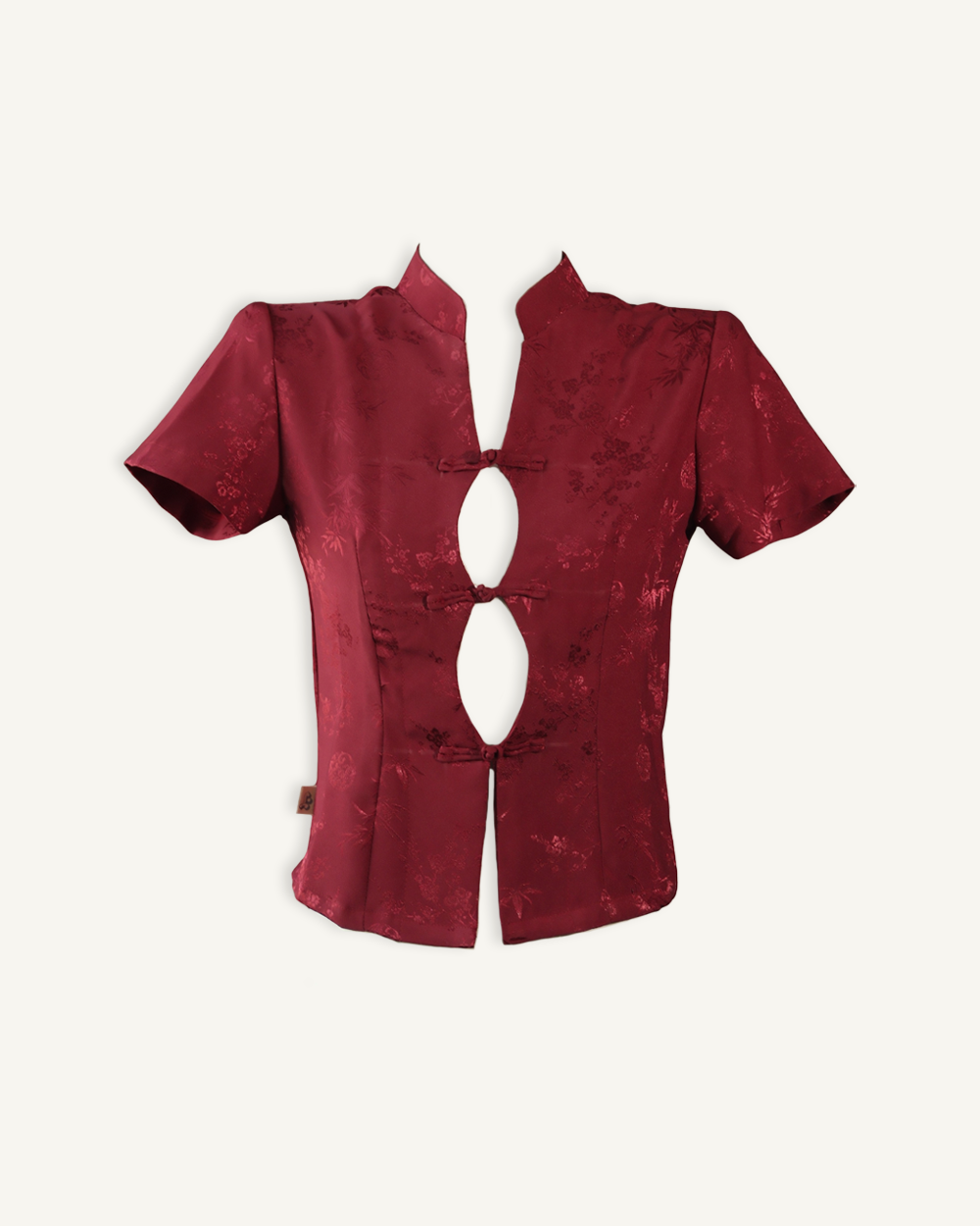 Ella Top in Merlot