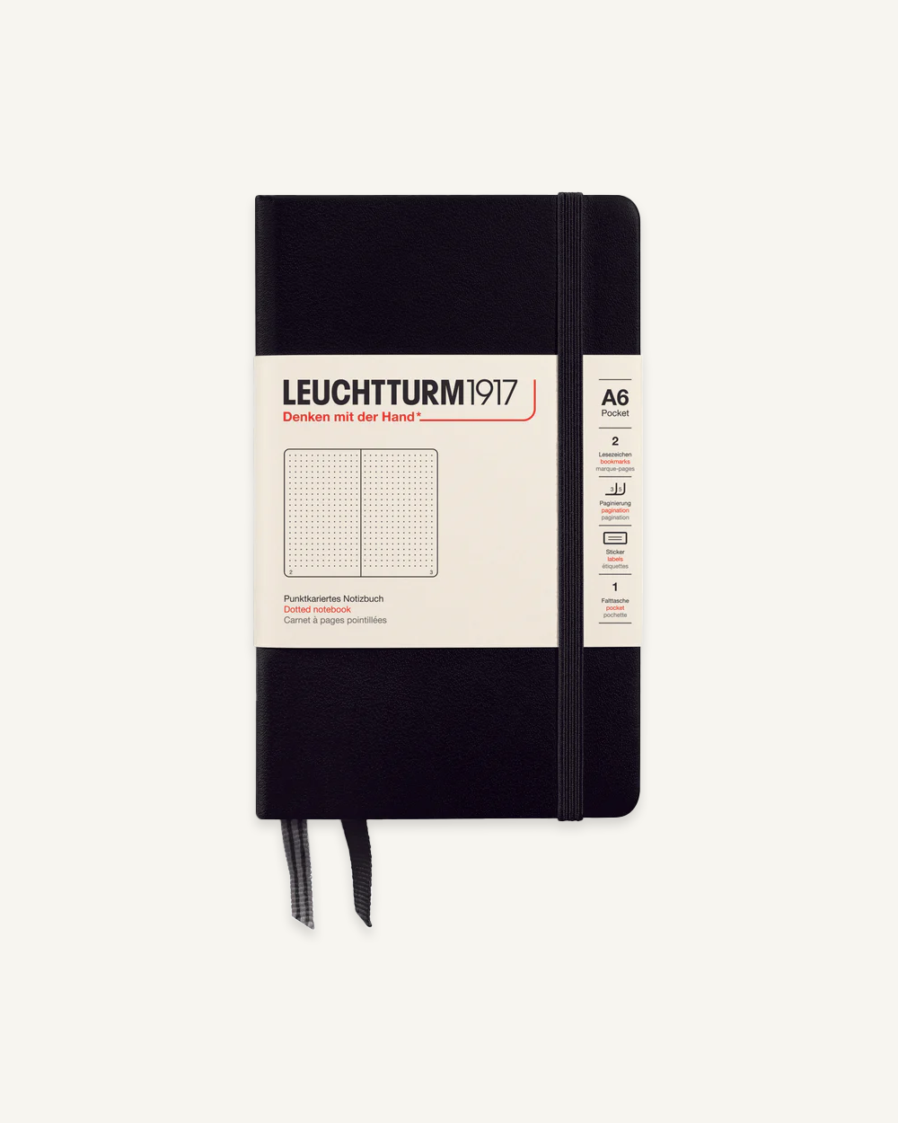 Pocket A6 Hardcover Notebook