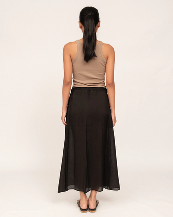 Wrap Skirt in Black