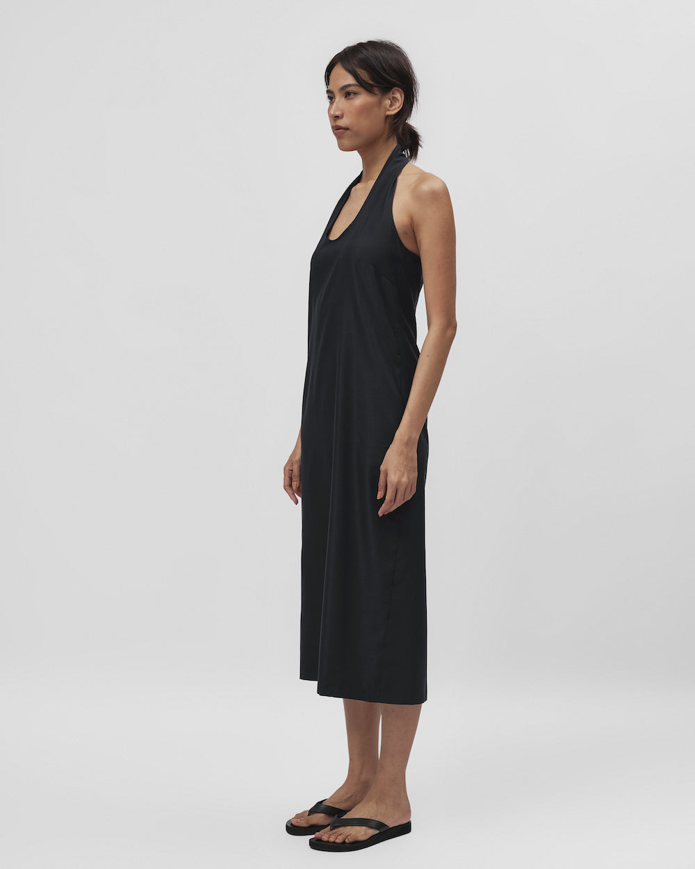 Halter Dress in Black