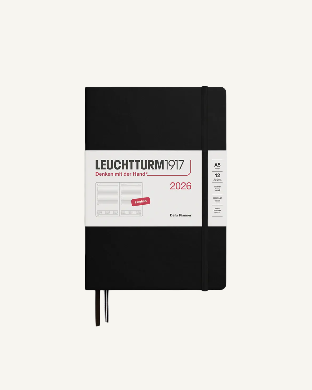 Daily Planner 2026 Hardcover