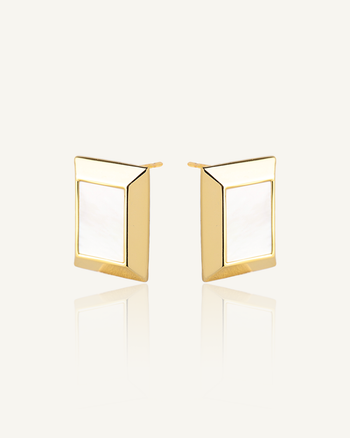 Blanca Gold Studs