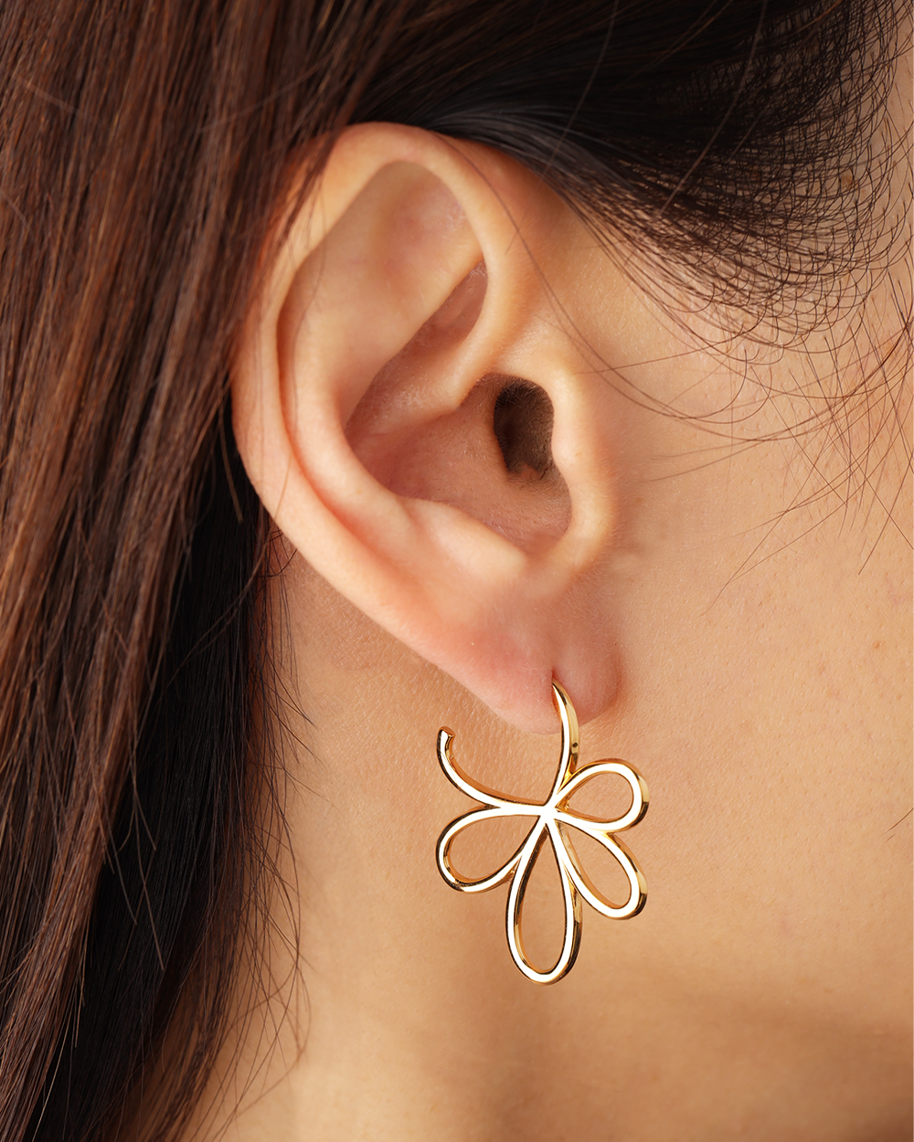 Daisy Gold Studs