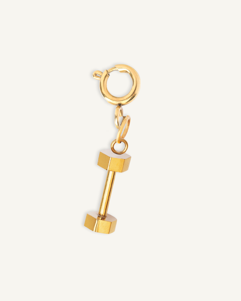 Dumbbell Charm