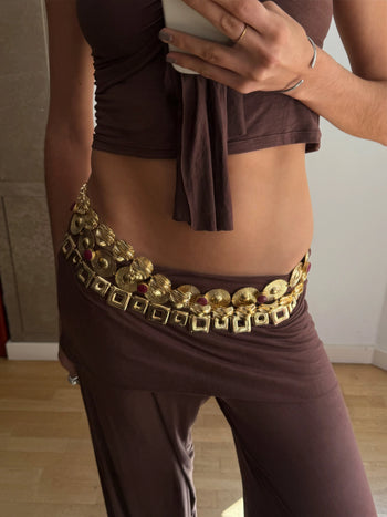 Luna Brown Pants