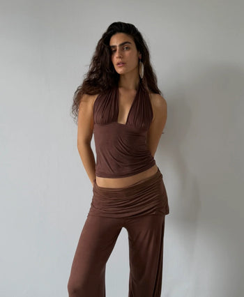 Luna Brown Pants