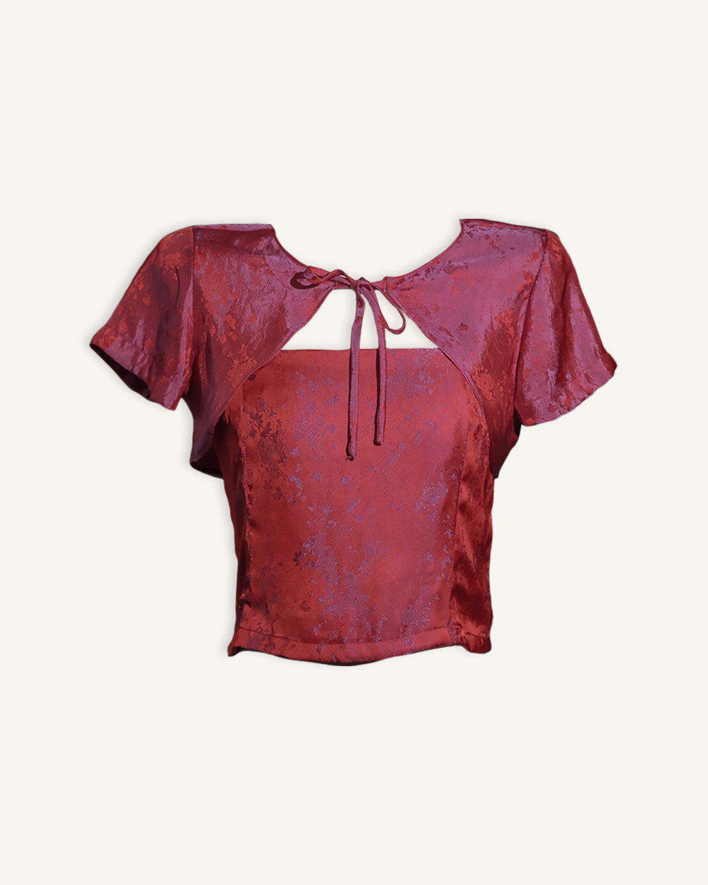 Tatiana Top in Dragonfruit