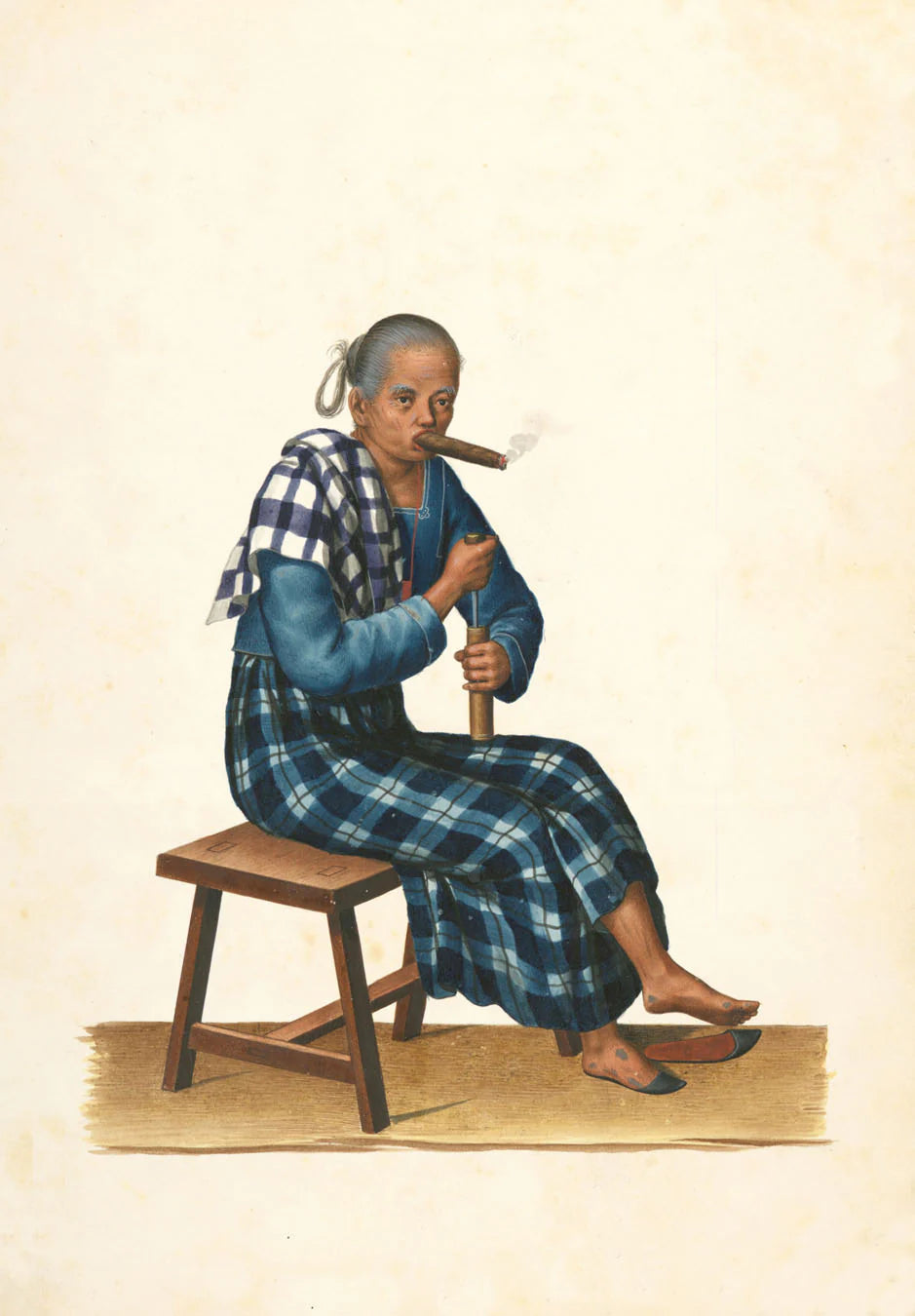 An old woman