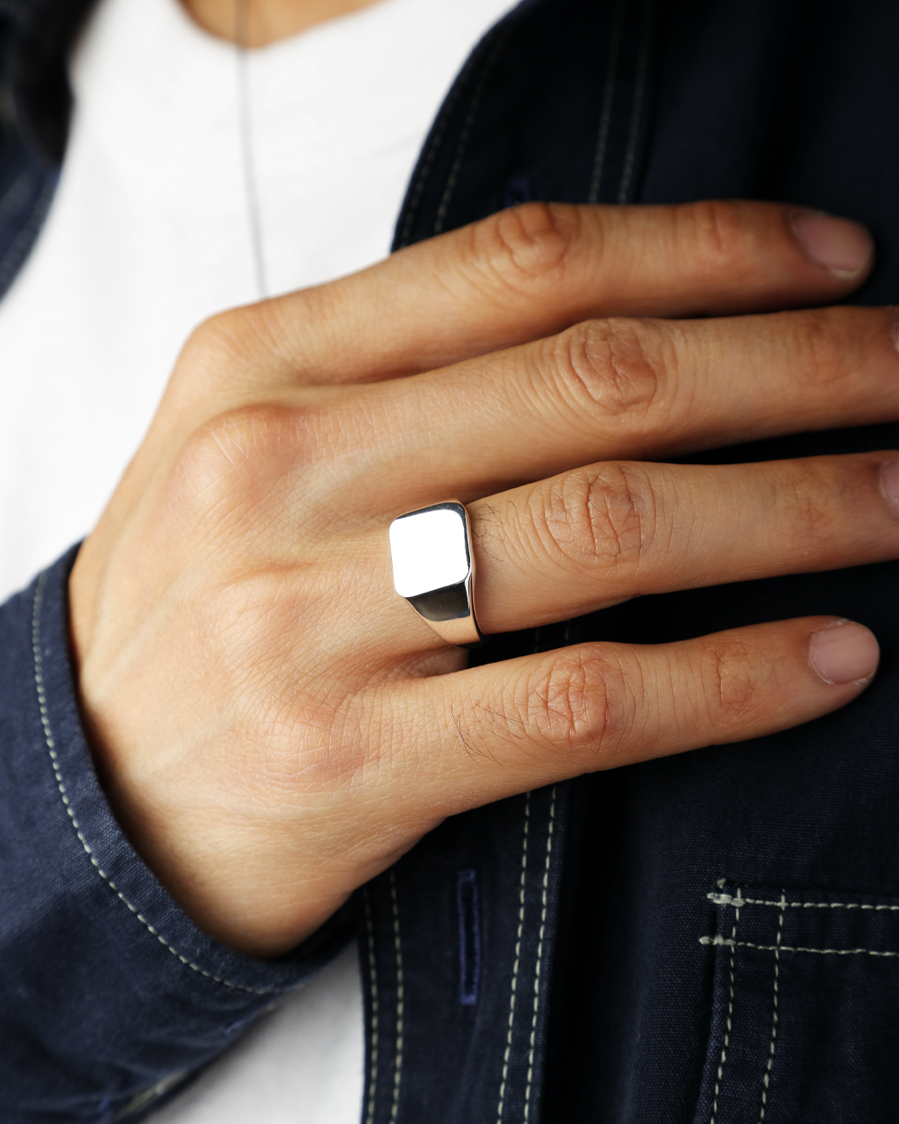 George Silver Ring