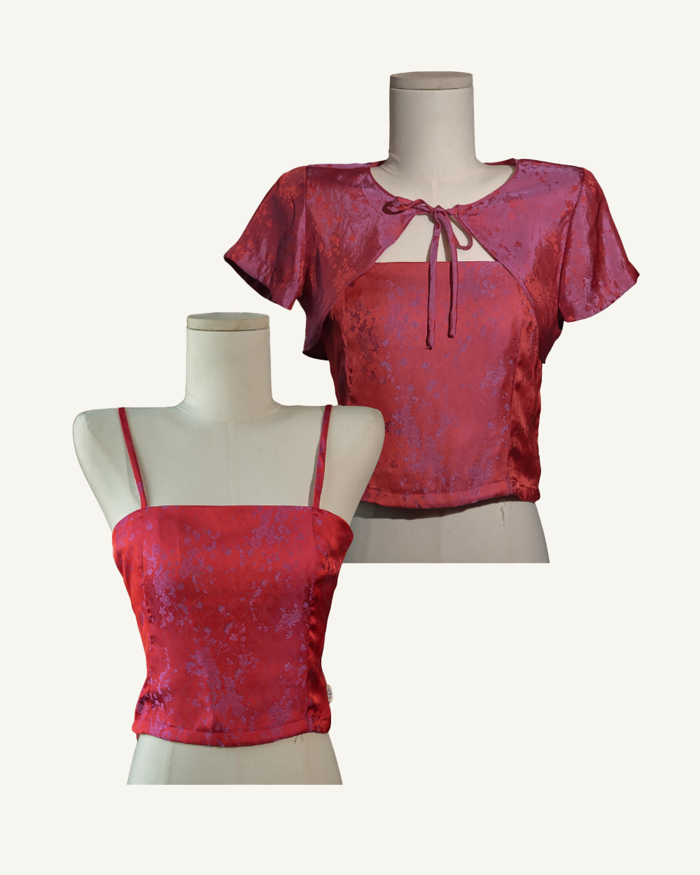 Tatiana Top in Dragonfruit